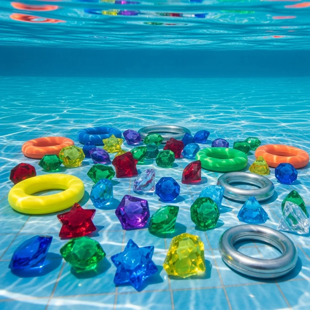 Dive Toys and Pool Gems
