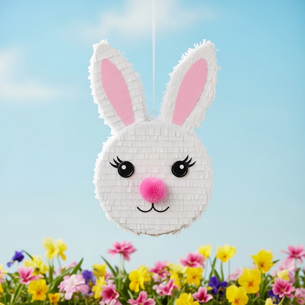 Easter Bunny Face Pinata