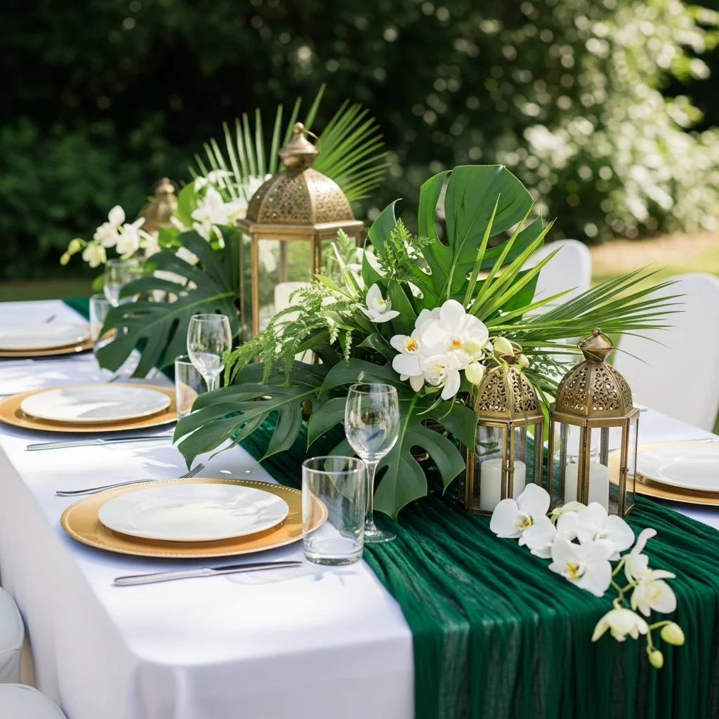 Emerald Green Cheesecloth