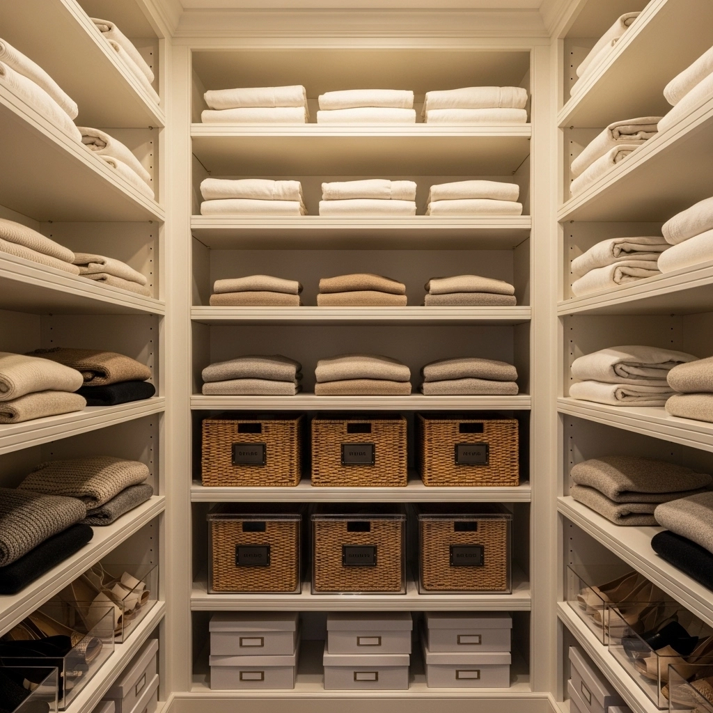 Go Vertical with Floor-to-Ceiling Shelving