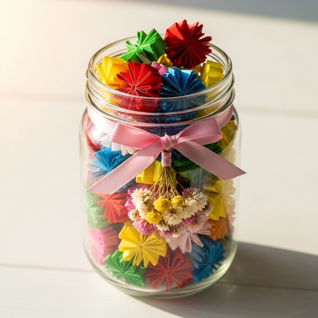 Handmade Photo Memory Jar