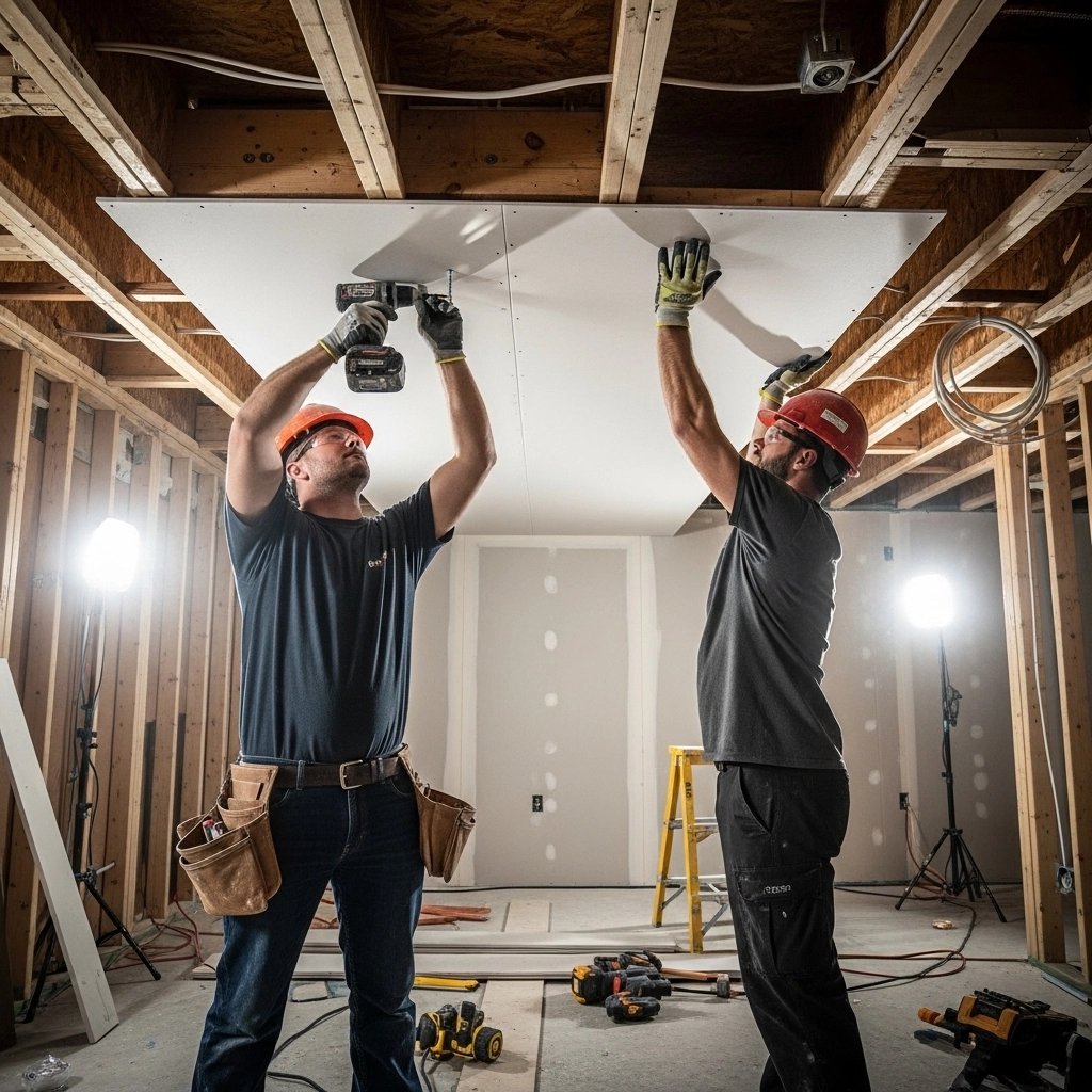 Install New Drywall Directly Over It