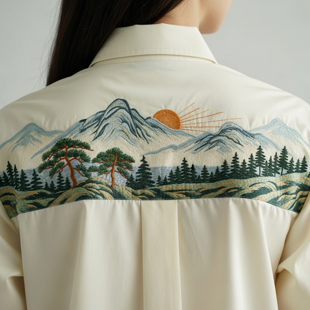Nature and Landscape Embroidery Panels