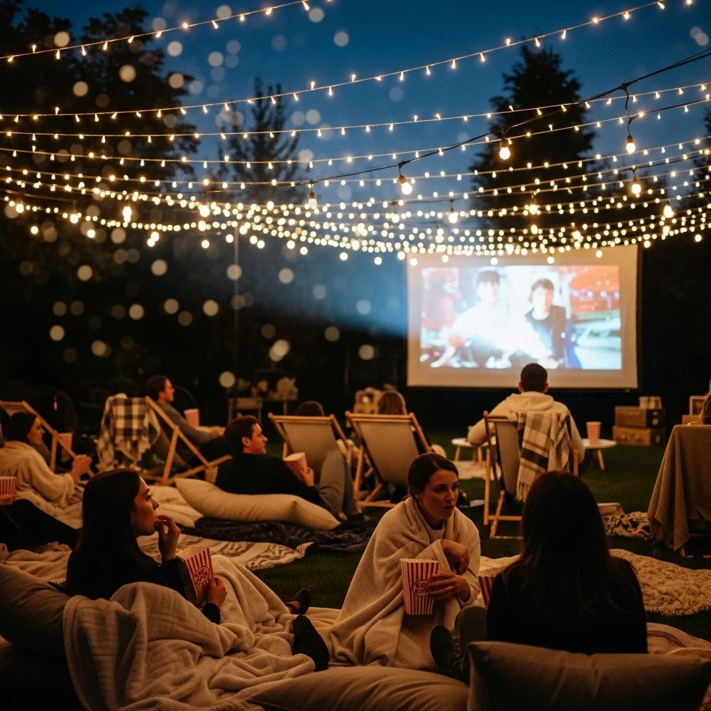 Plan an Outdoor Movie Night Celebration