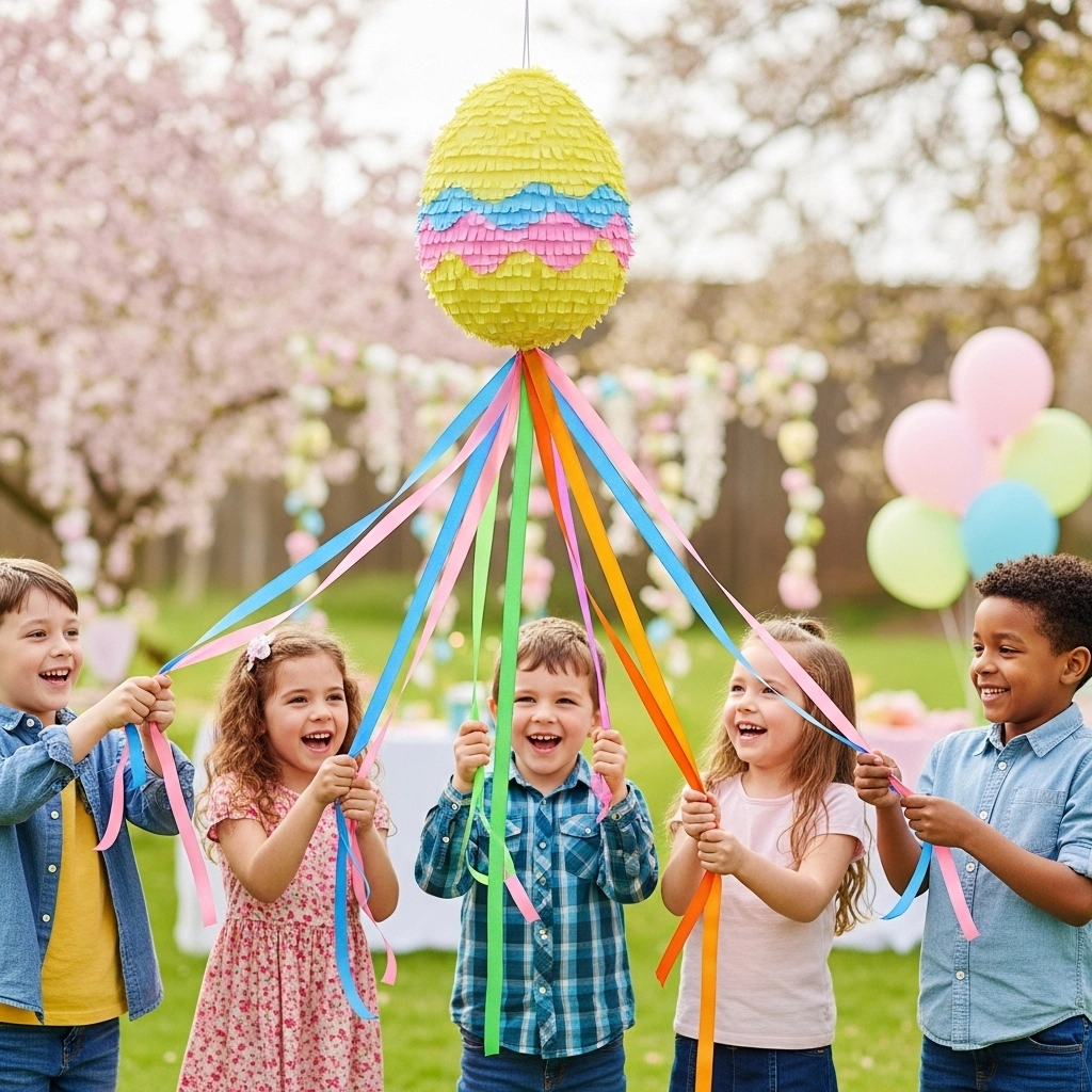 Pull String Easter Pinata
