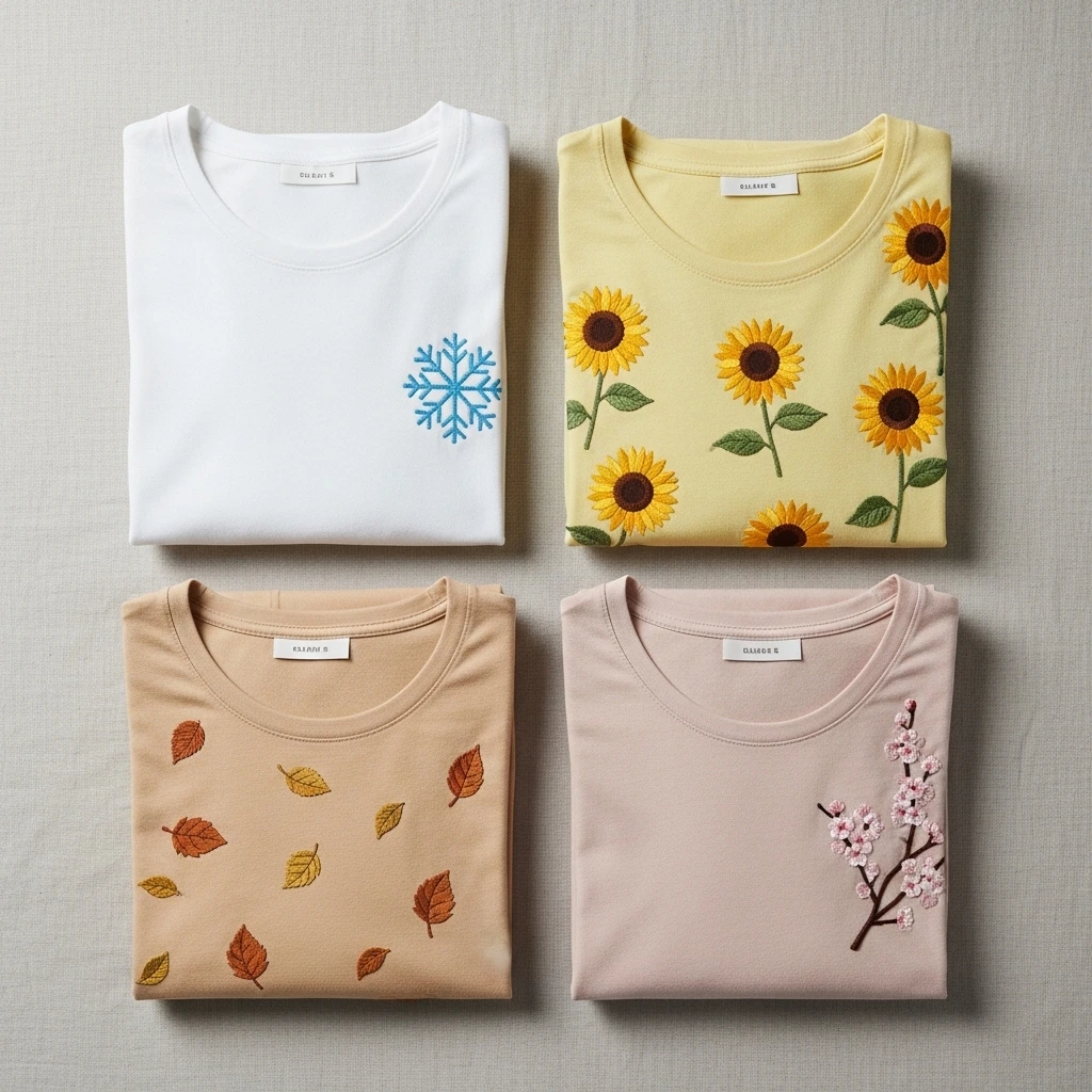 Seasonal and Holiday Themed Embroidery