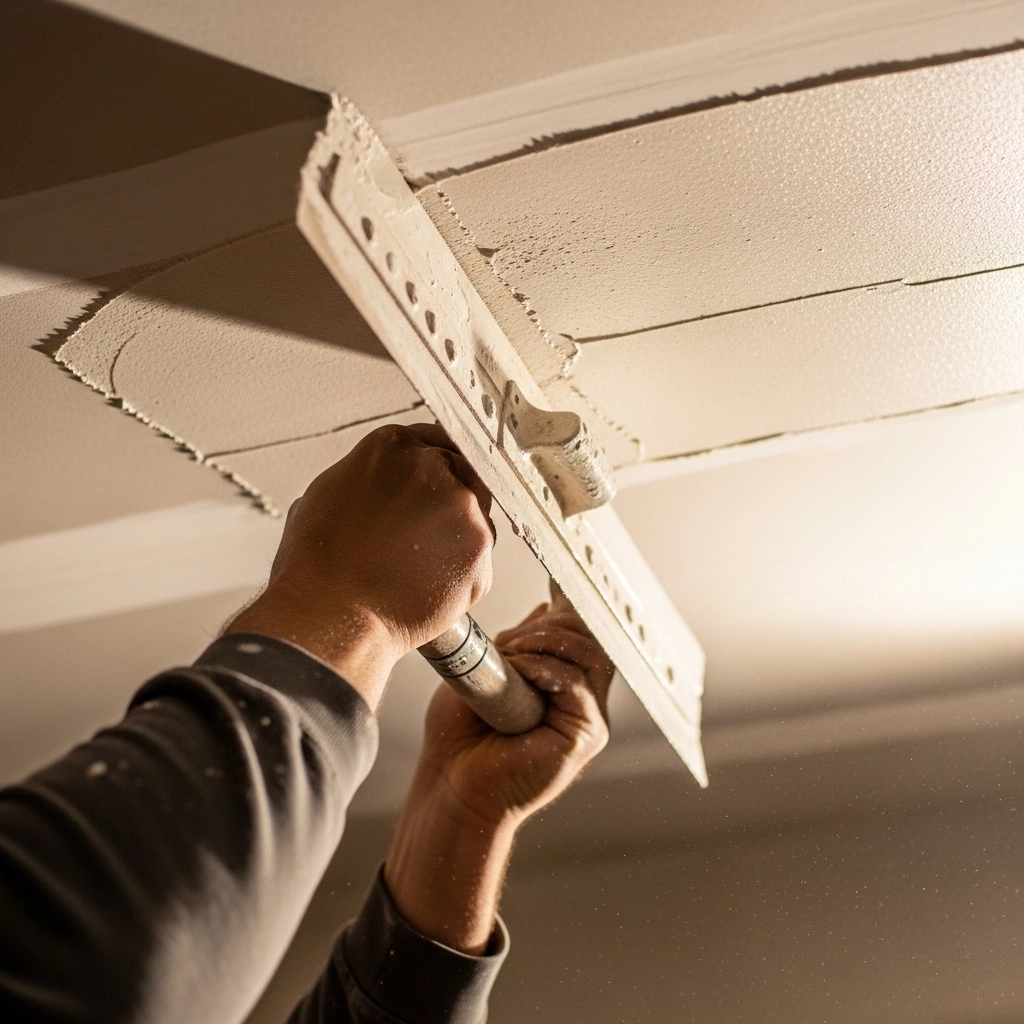 Skim Coat Over the Texture