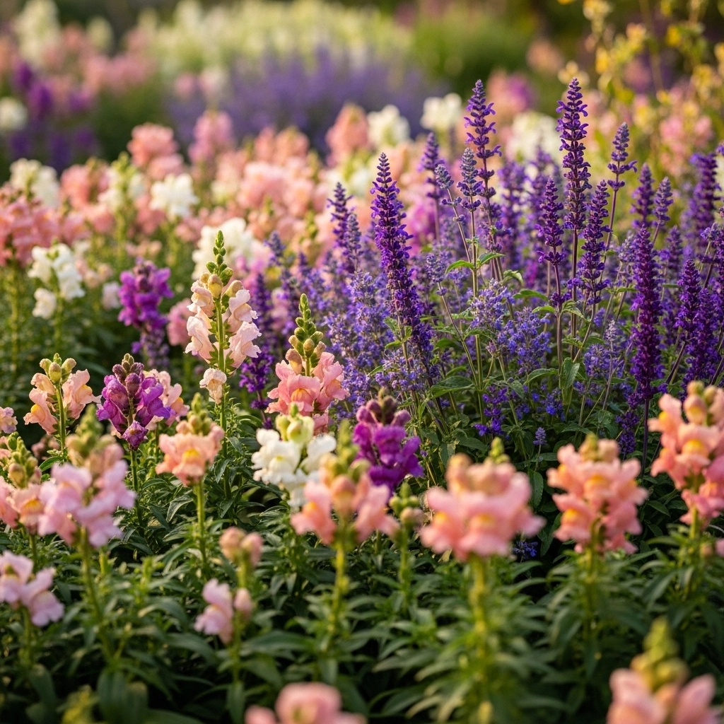 Soft Pastel Planting for Romantic Beds