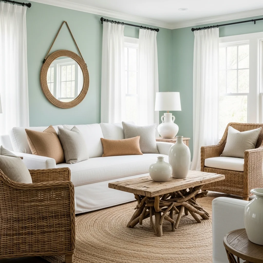 The Classic Coastal Living Room