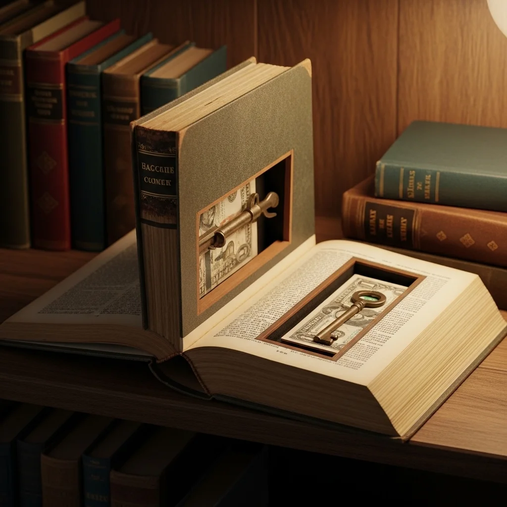 The Classic Hollow Book Safe