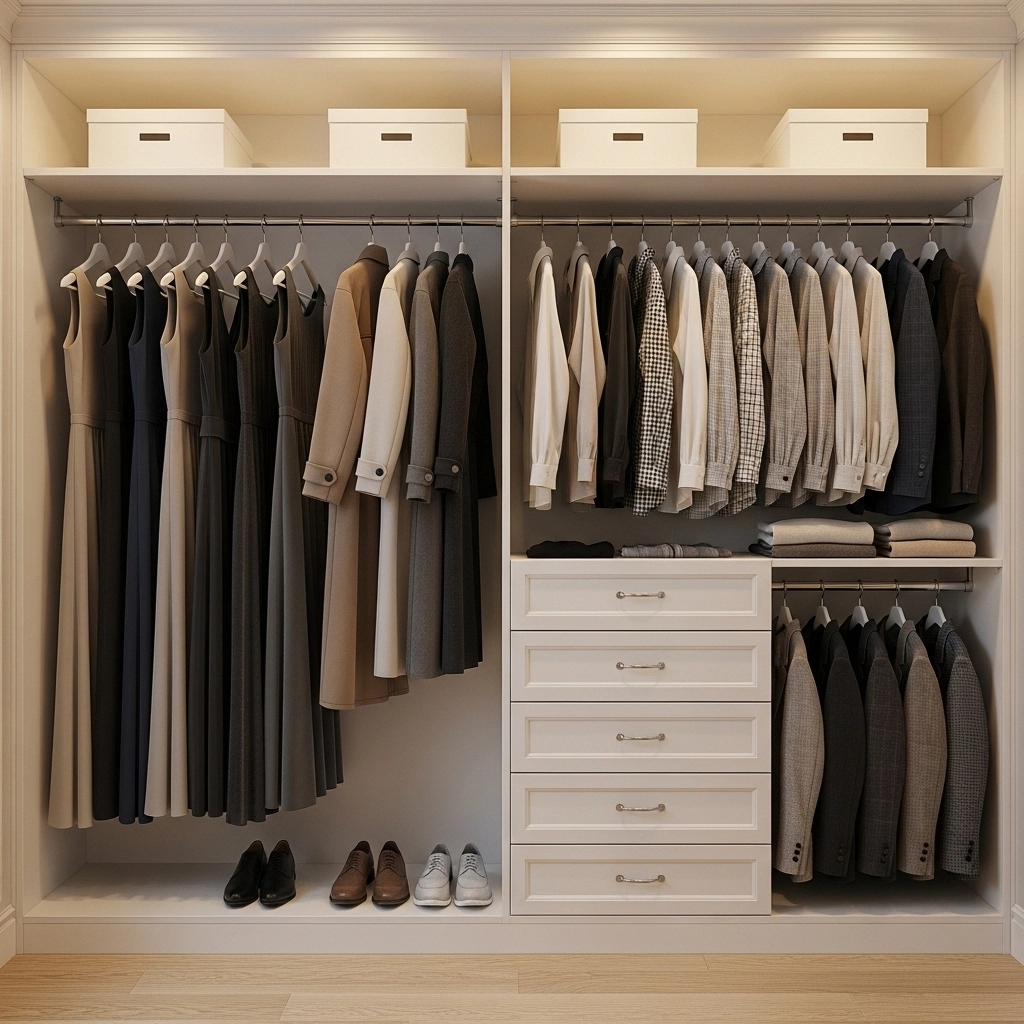 The Long-Hang and Double-Hang Combination Layout