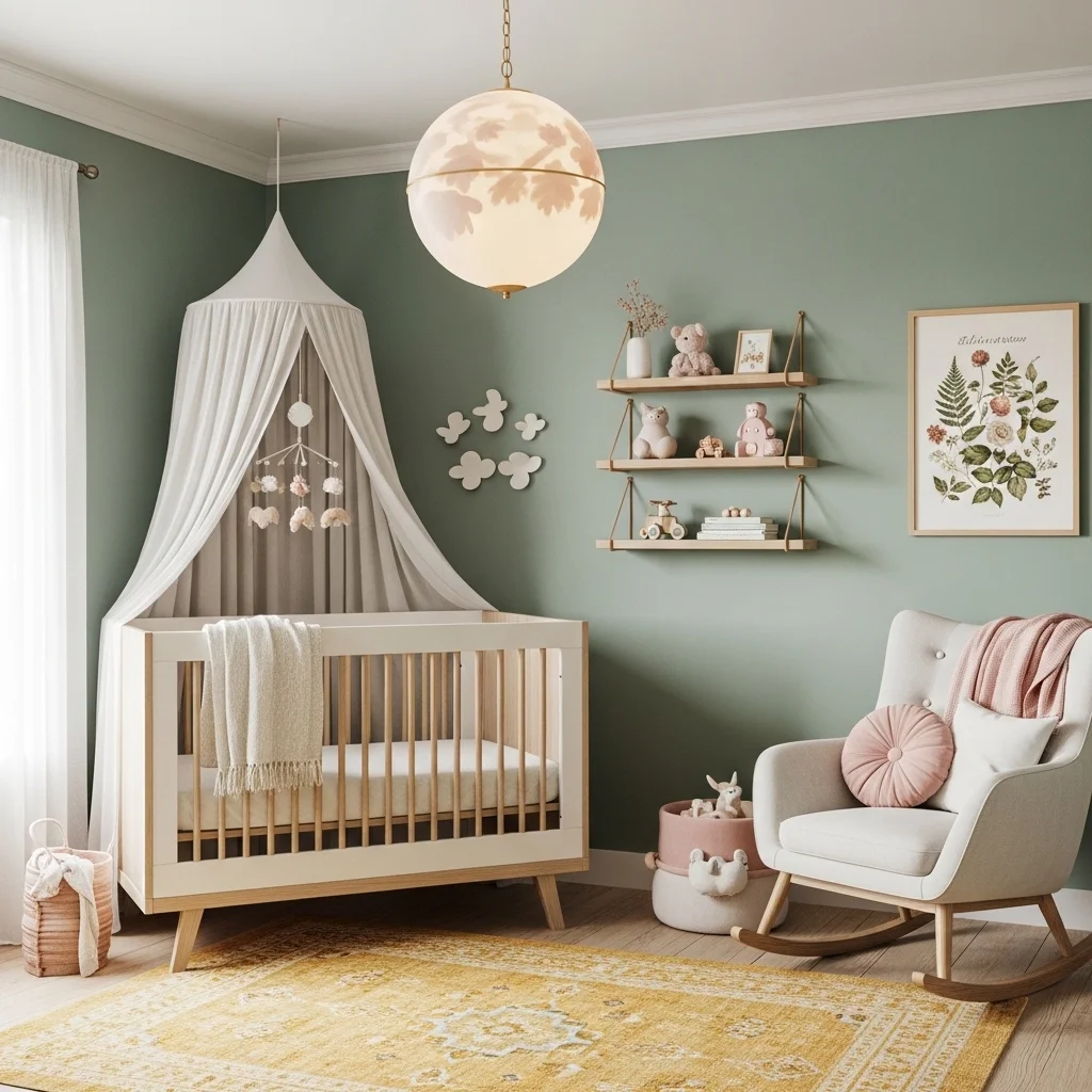 The Seafoam Green Nursery
