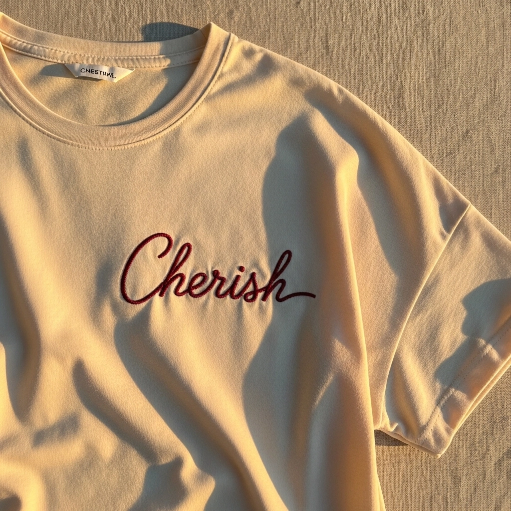 Typography and Word Embroidery