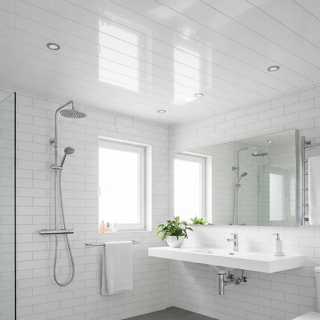 Use PVC or Vinyl Ceiling Panels