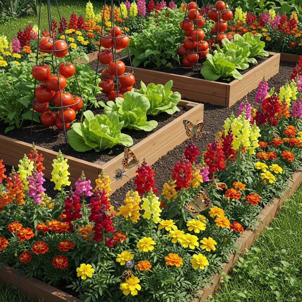 Vegetable Garden Companion Planting