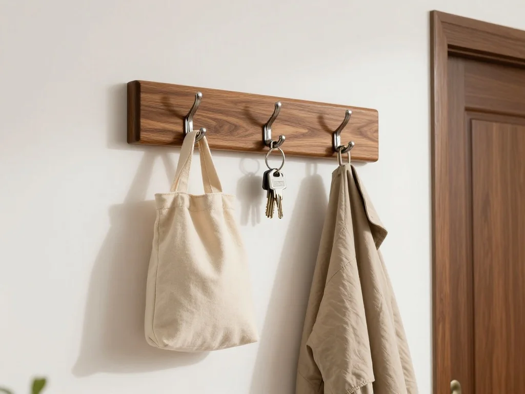 Coat and Key Rack