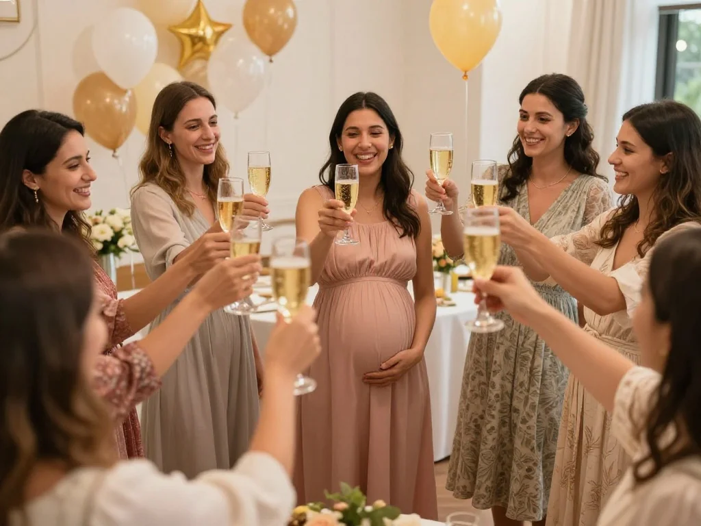 End With a Heartfelt Group Toast