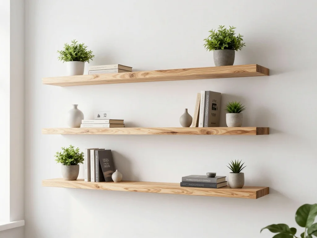 Floating Wall Shelves
