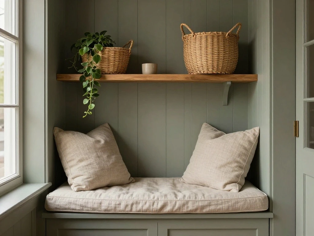Galveston Gray by Benjamin Moore for Earthy, Organic Interiors