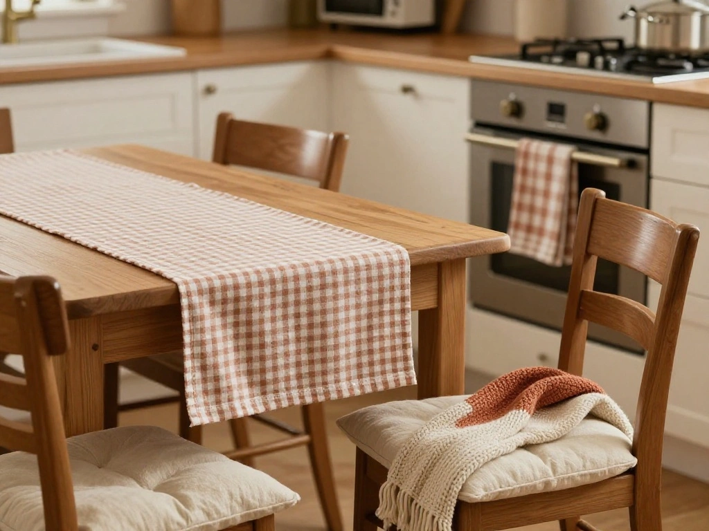Incorporate Soft Textiles and Fabric Accents