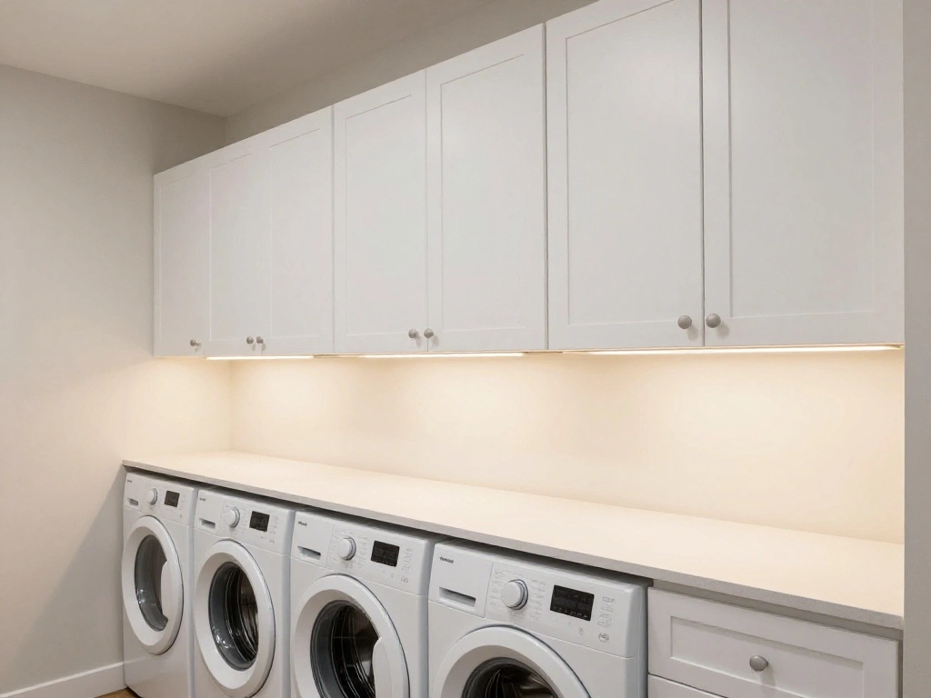 Install Upper Cabinets for Concealed Storage