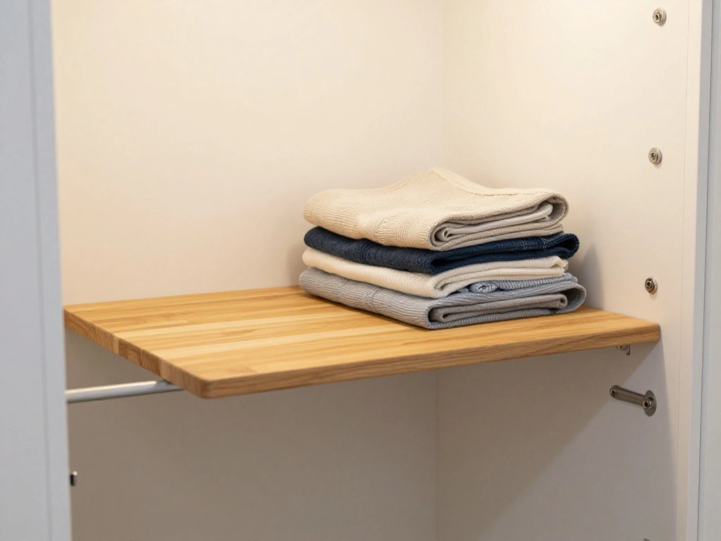 Install a Fold-Down Folding Counter