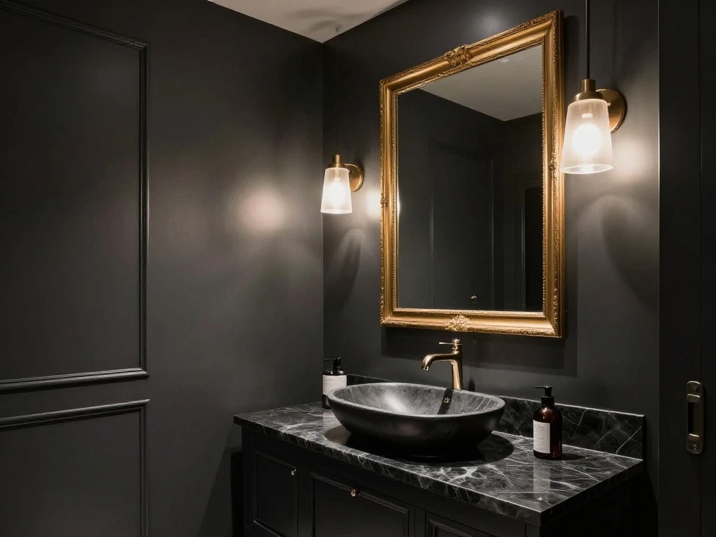 Iron Mountain by Benjamin Moore for Dramatic Accent Walls