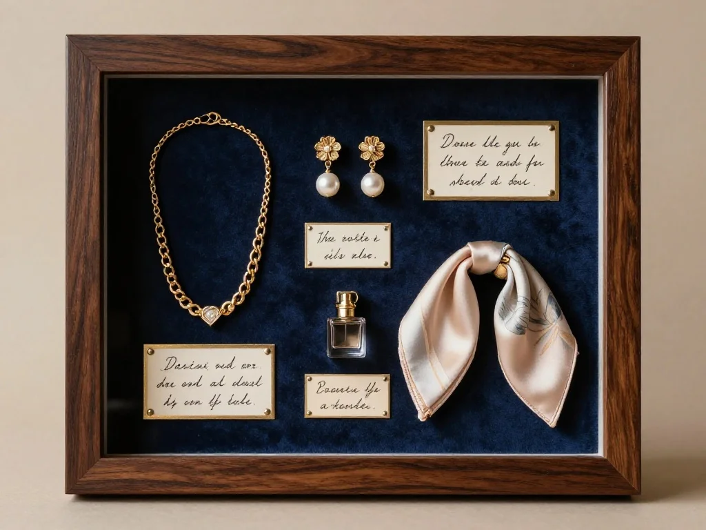 Jewelry and Accessories Tribute Shadow Box