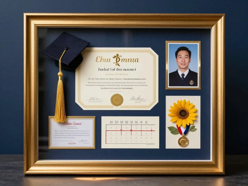 Milestone and Achievement Celebration Shadow Box