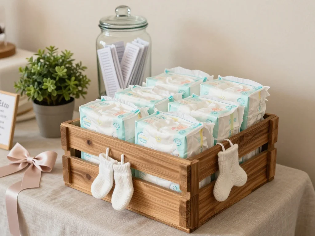 Organize a Diaper Raffle