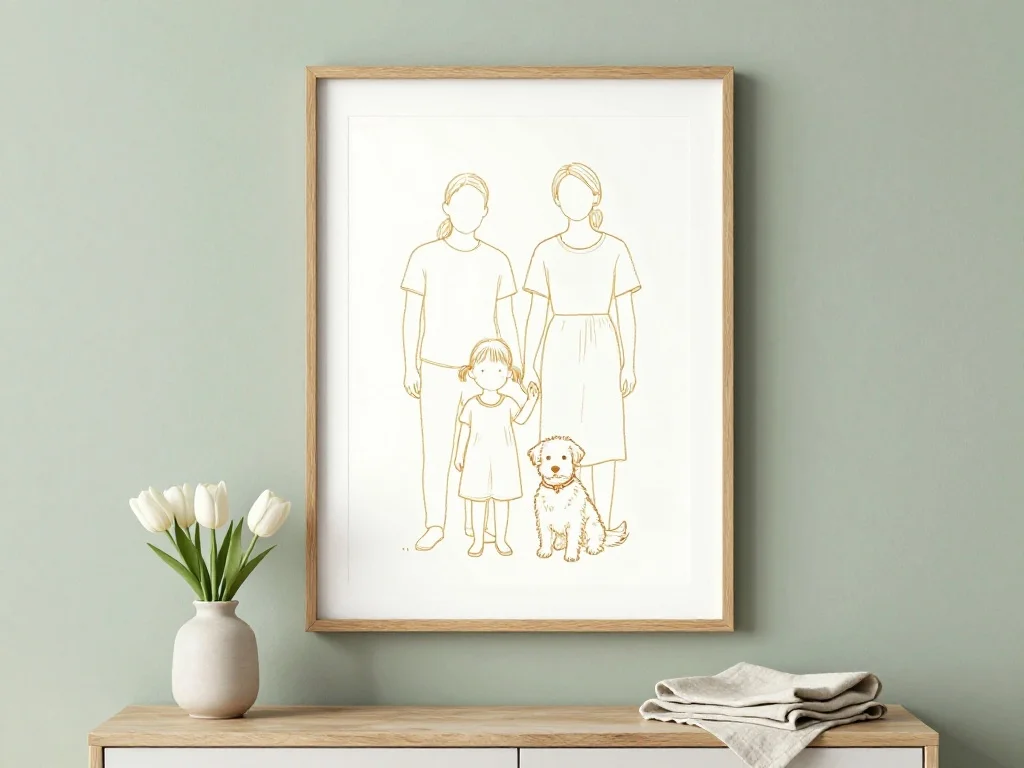 Personalized Illustrated Portrait