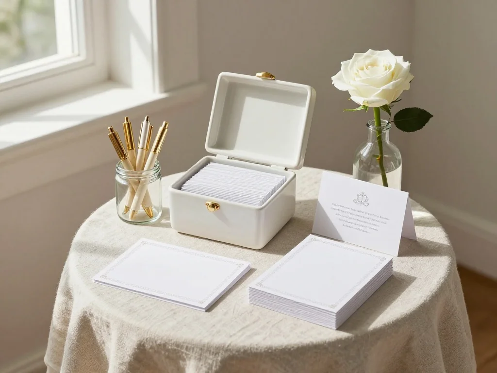 Set Up a Heartfelt Advice Card Station