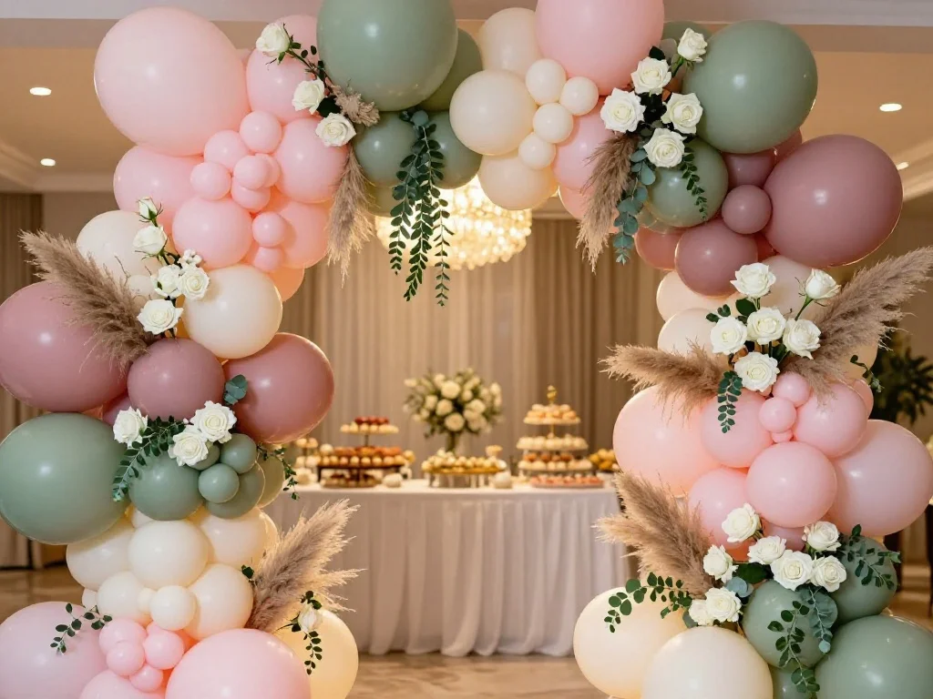 Set Up a Stunning Balloon and Floral Display