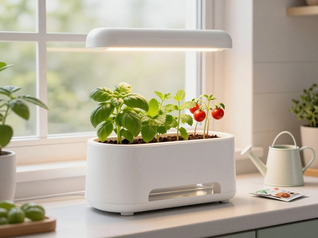 Smart Planter with Self-Watering System