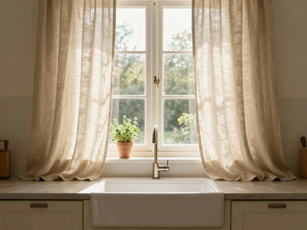 Soften Windows with Curtains and Fabric Treatments