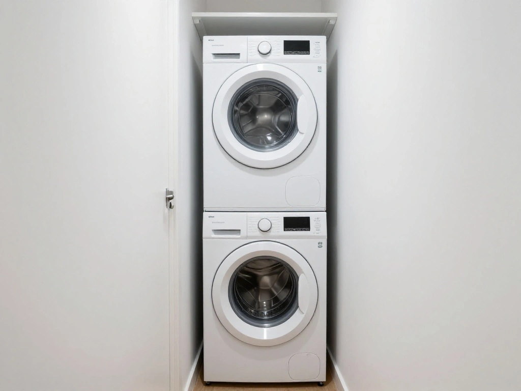 Stack Your Washer and Dryer to Free Up the Floor