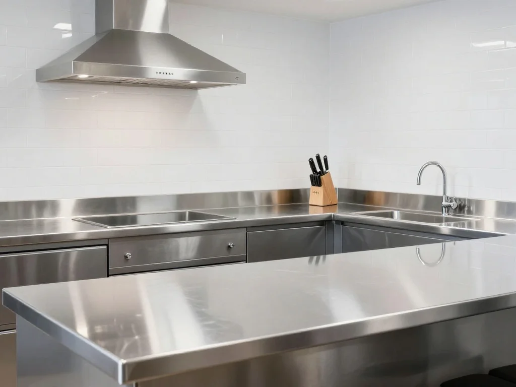 Stainless Steel for a Professional Kitchen Feel