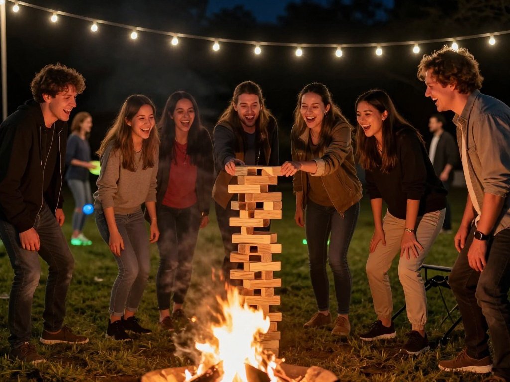 . Plan Bonfire Games and Group Activities
