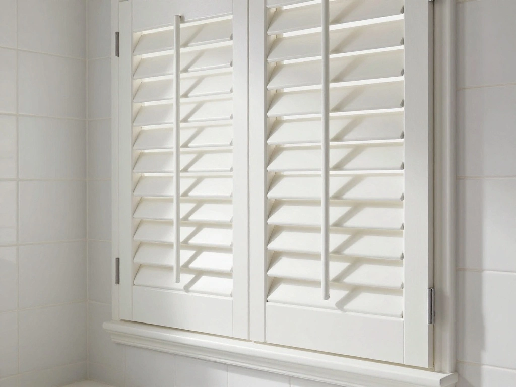 Classic White Plantation Shutters