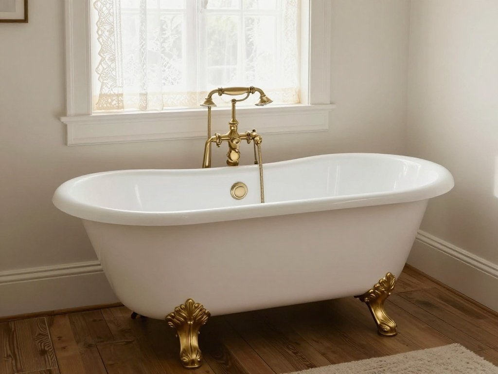  Classic Clawfoot Tub for Timeless Elegance