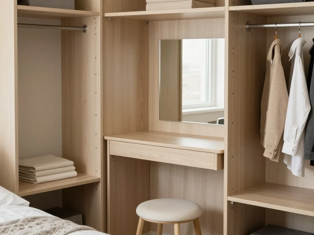 . Closets Multifuncionales Con Espacio De Trabajo