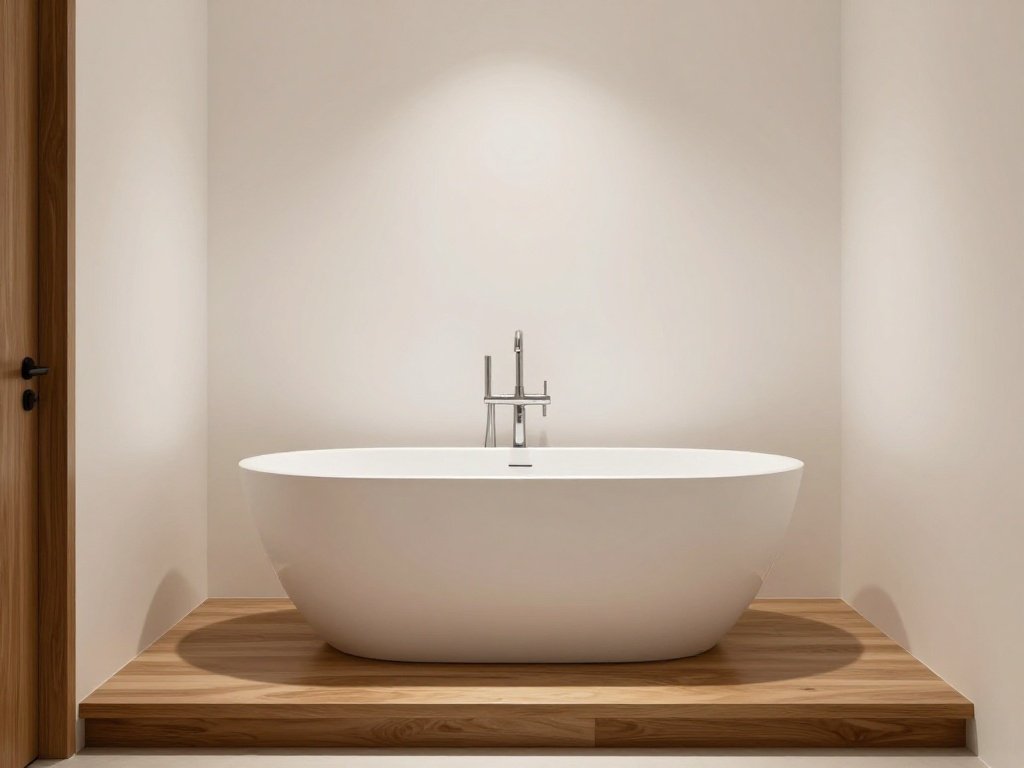 Tub on a Raised Platform or Plinth