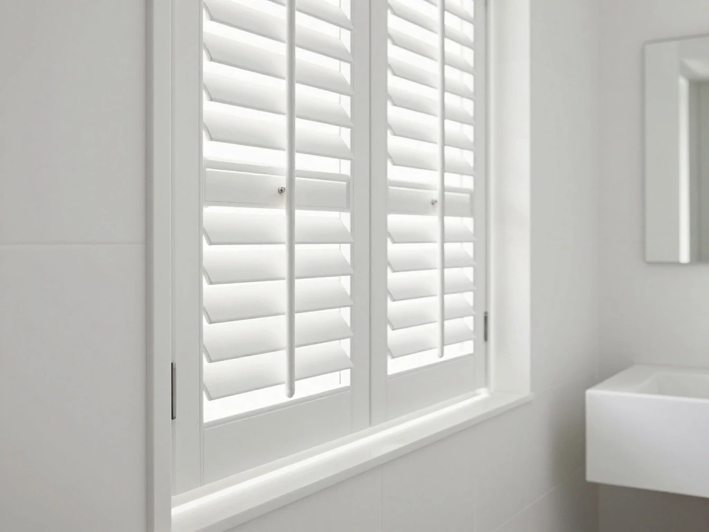 Shutters with a Hidden Tilt Rod for Seamless Aesthetics