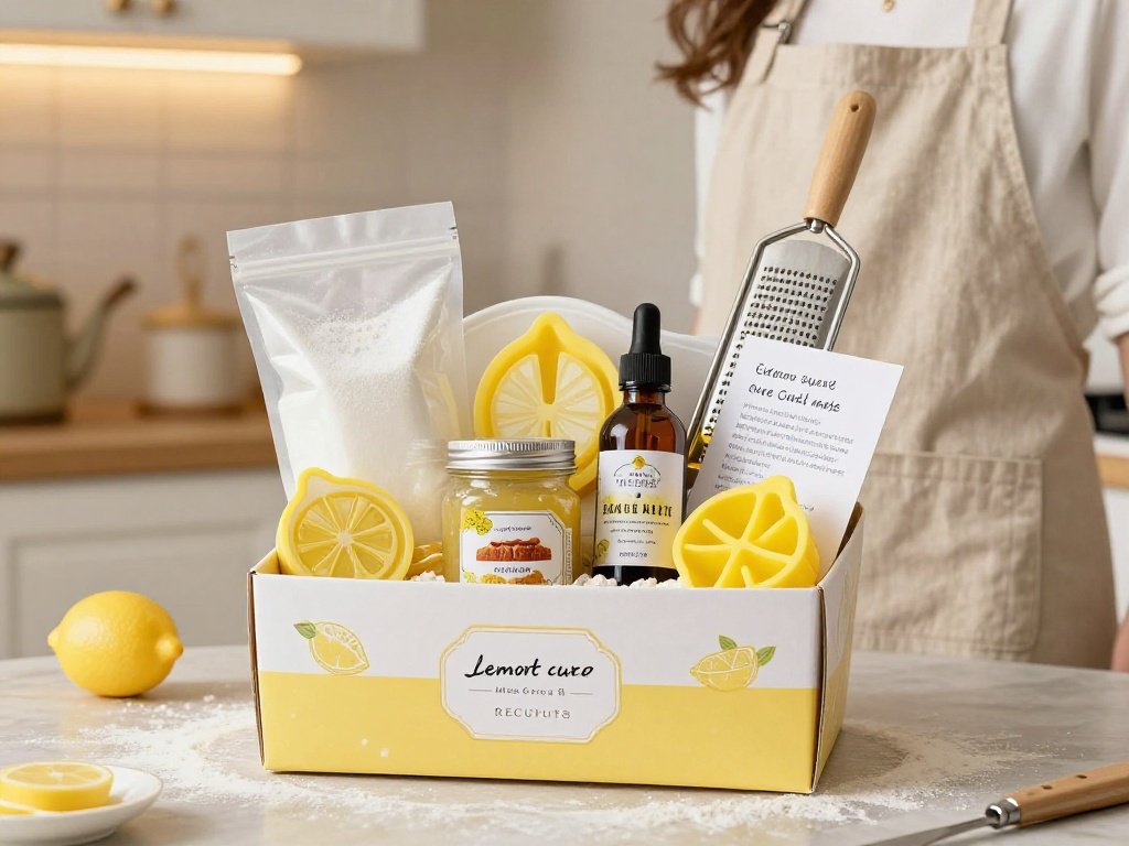  The Lemon Baking Basket