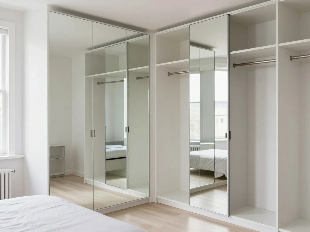 Closets Con Puertas De Espejo Completo
