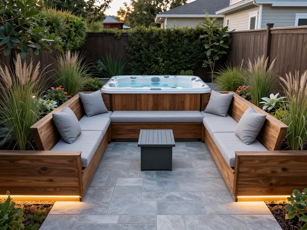  Gazebo-Enclosed Hot Tub Retreat