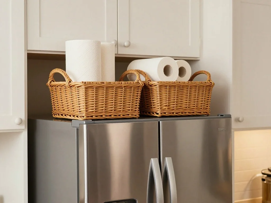  Take Advantage of the Space Above the Refrigerator