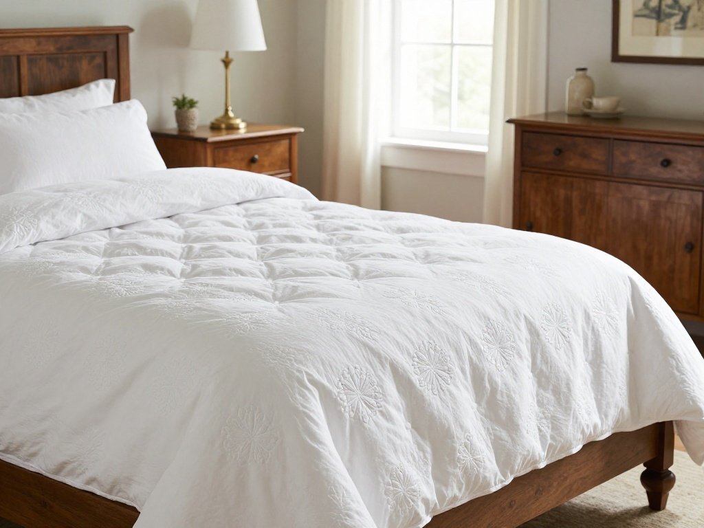 Embroidered Bedspread