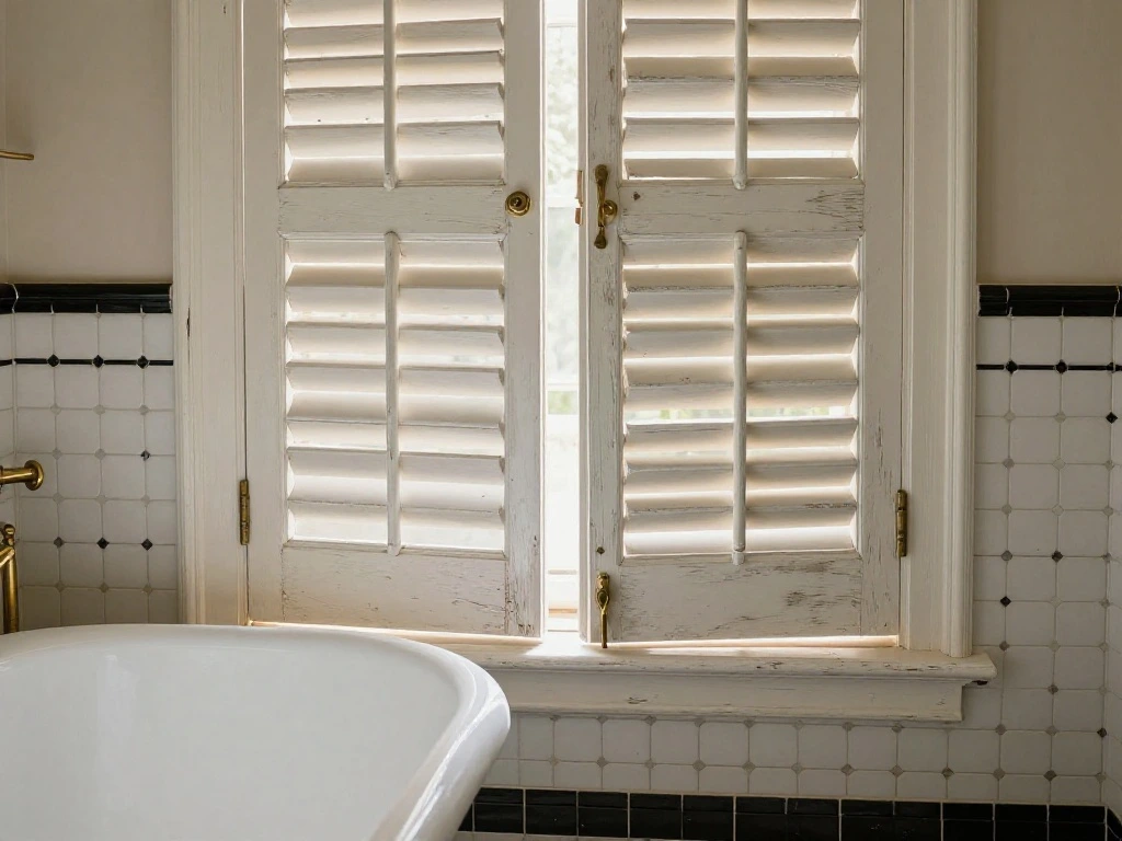 Vintage and Antique Style Shutters for Character