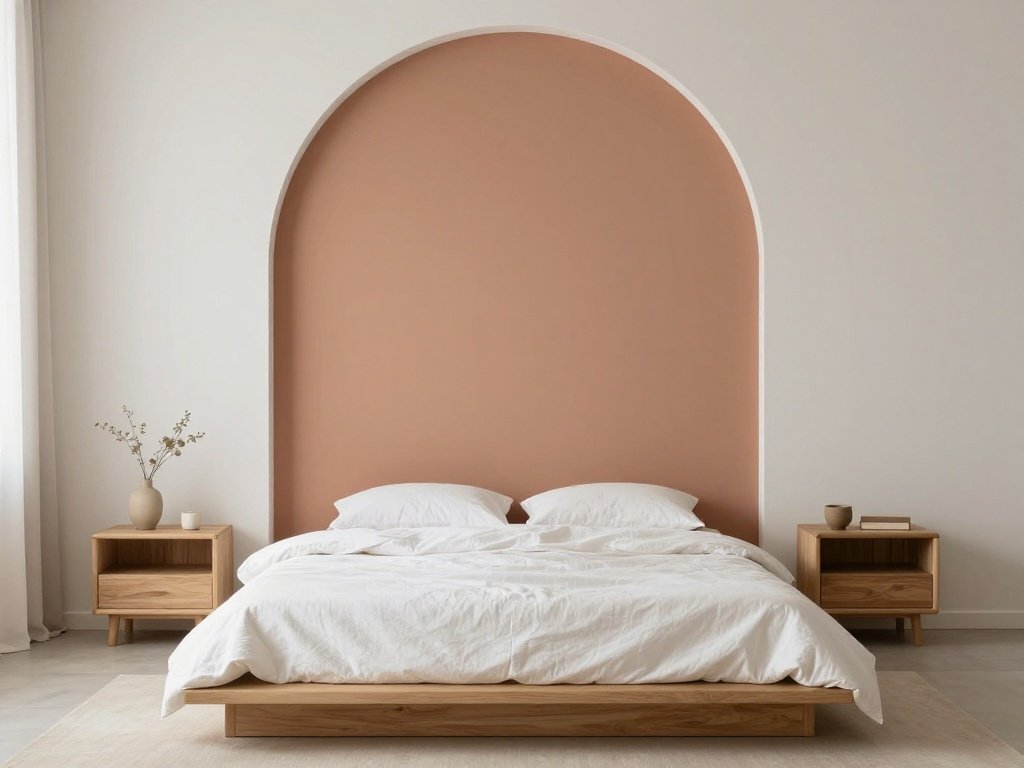  Painted or Built Arch for a Soft Focal Point